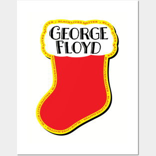 George Floyd: Justice for Christmas Posters and Art